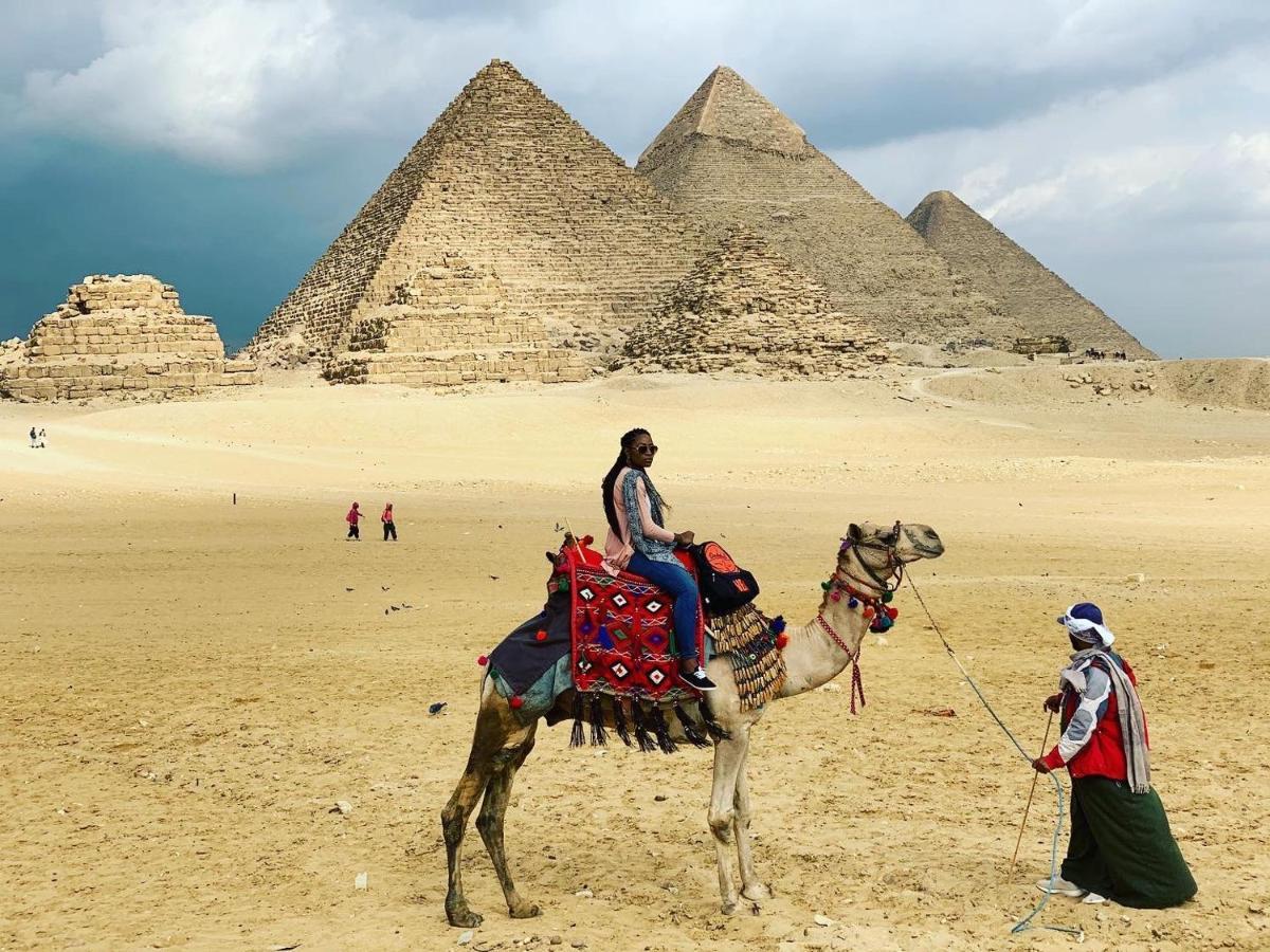Draz Pyramids View Bed & Breakfast Kafret el-Gabal Buitenkant foto