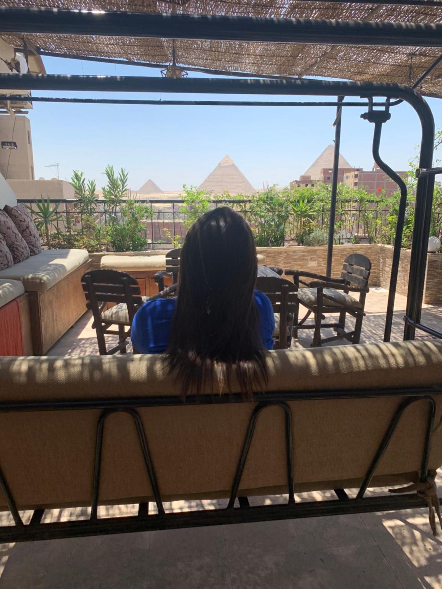 Draz Pyramids View Bed & Breakfast Kafret el-Gabal Buitenkant foto