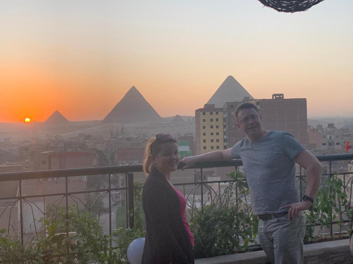 Draz Pyramids View Bed & Breakfast Kafret el-Gabal Buitenkant foto